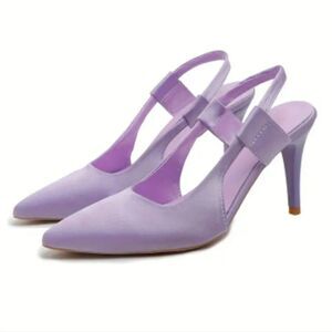 Comfortable sling back stiletto heels sz 7